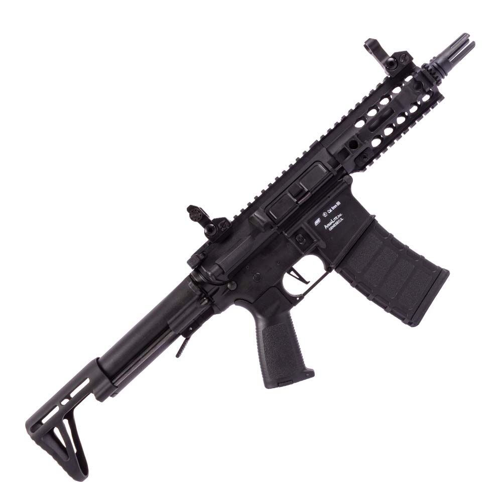 Armalite M15 URX-SBR Valuepack S-AEG 6mm BB Schwarz Bild 2